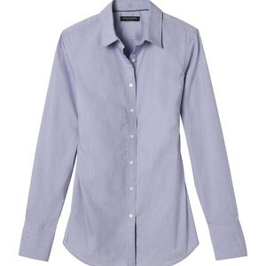 Banana Republican Riley Tailored-Fit button up sz0